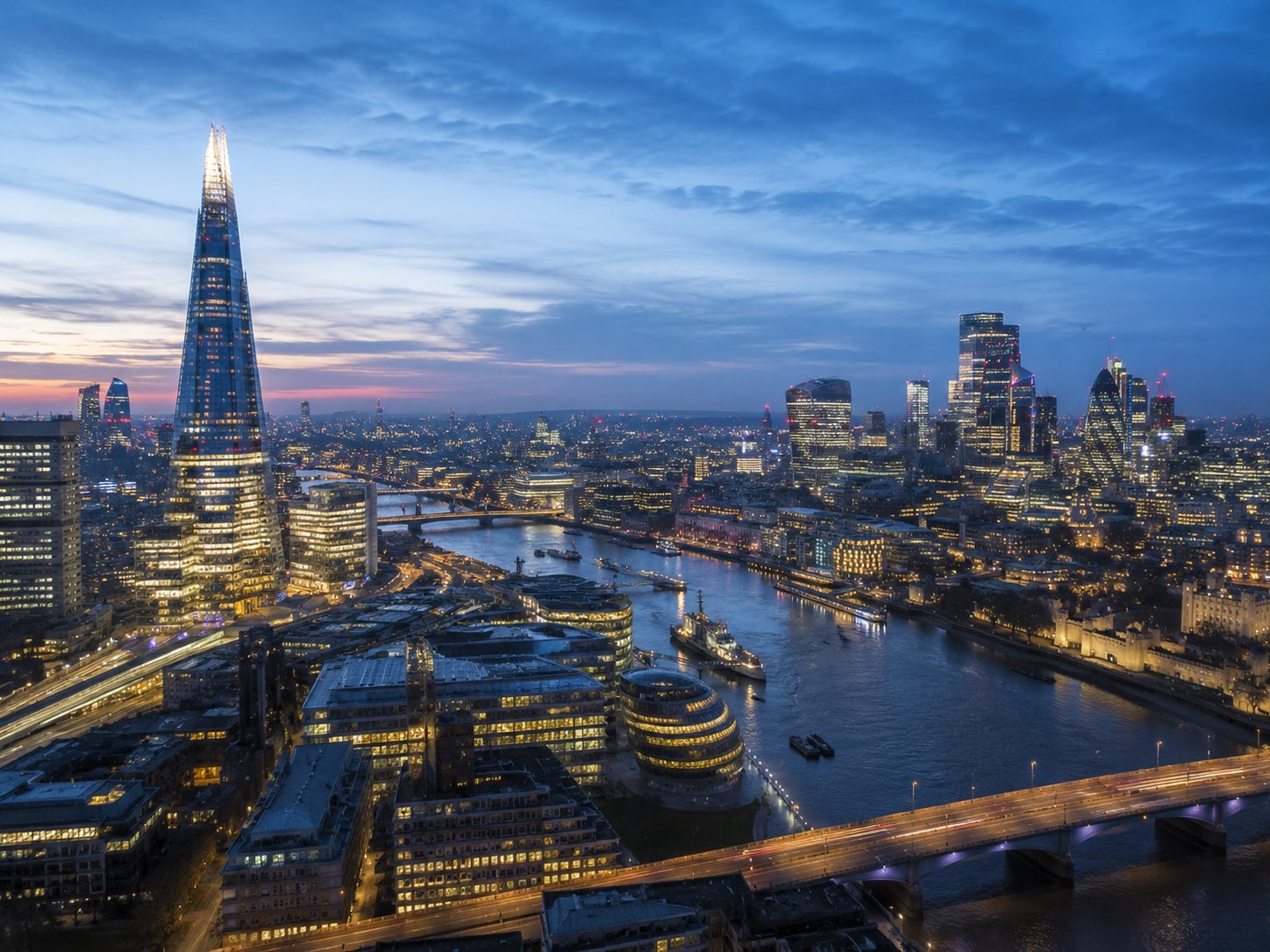 London skyline